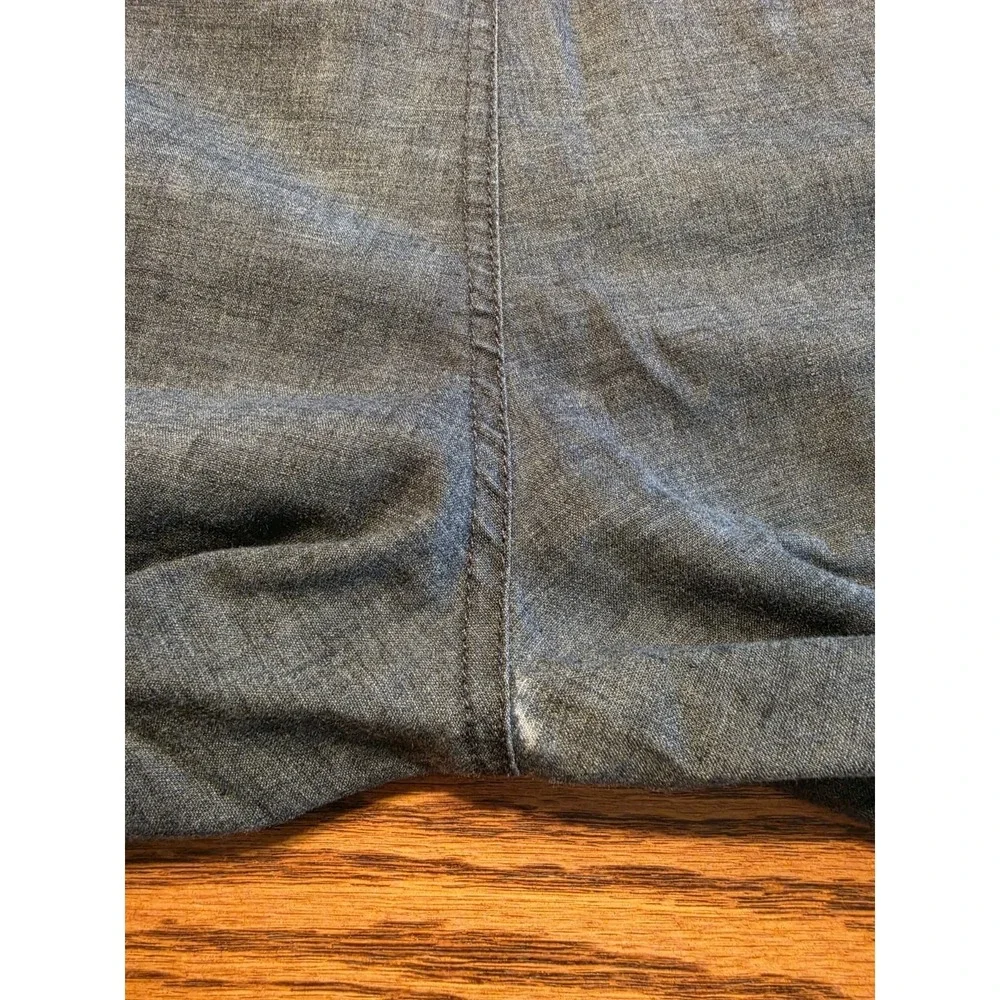 Prana Furrow Shorts Mens SZ 34 Blue Gray Casual Walking Hiking Cargo Outdoor 8